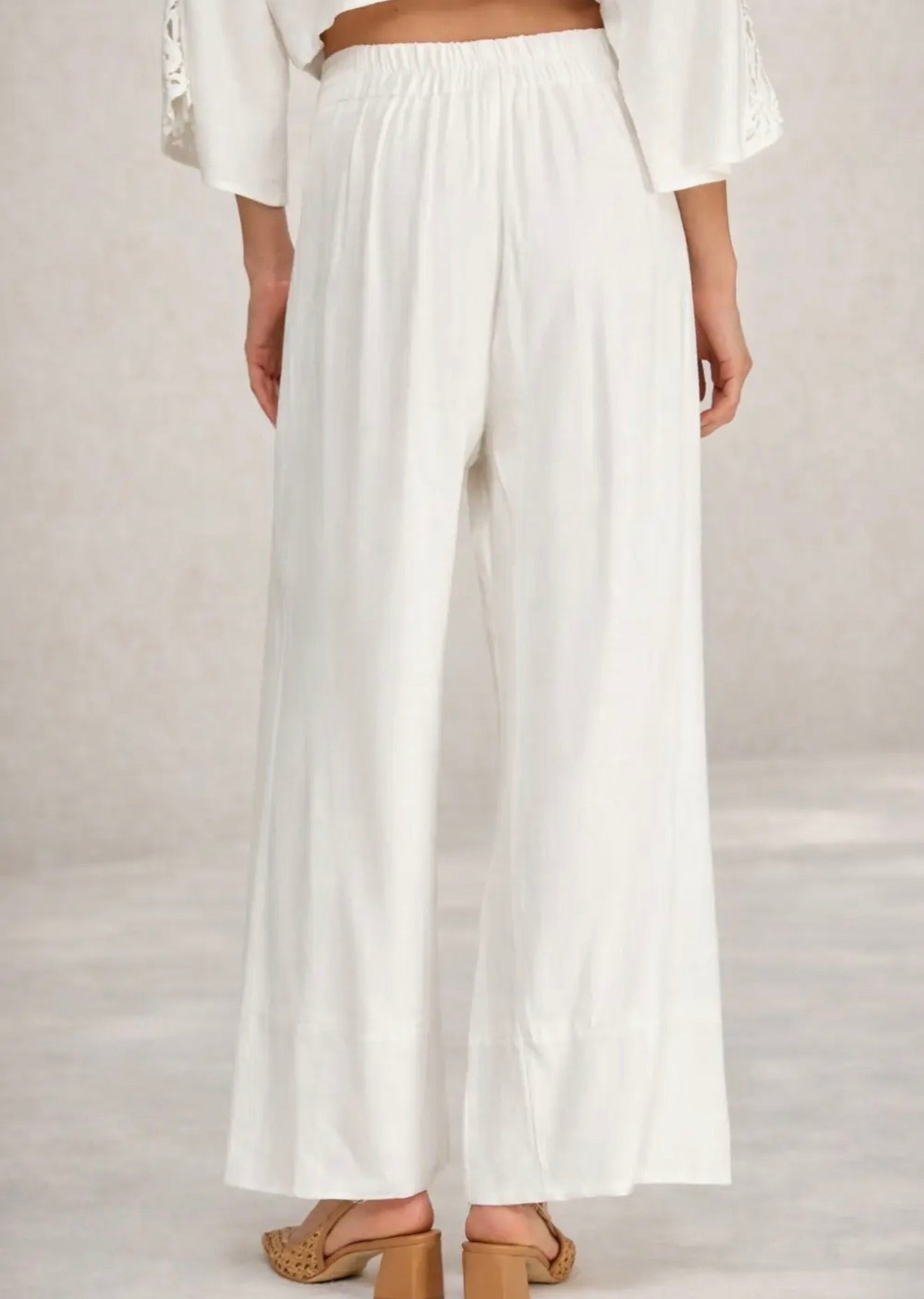 Leighton Linen Wide Leg Pant