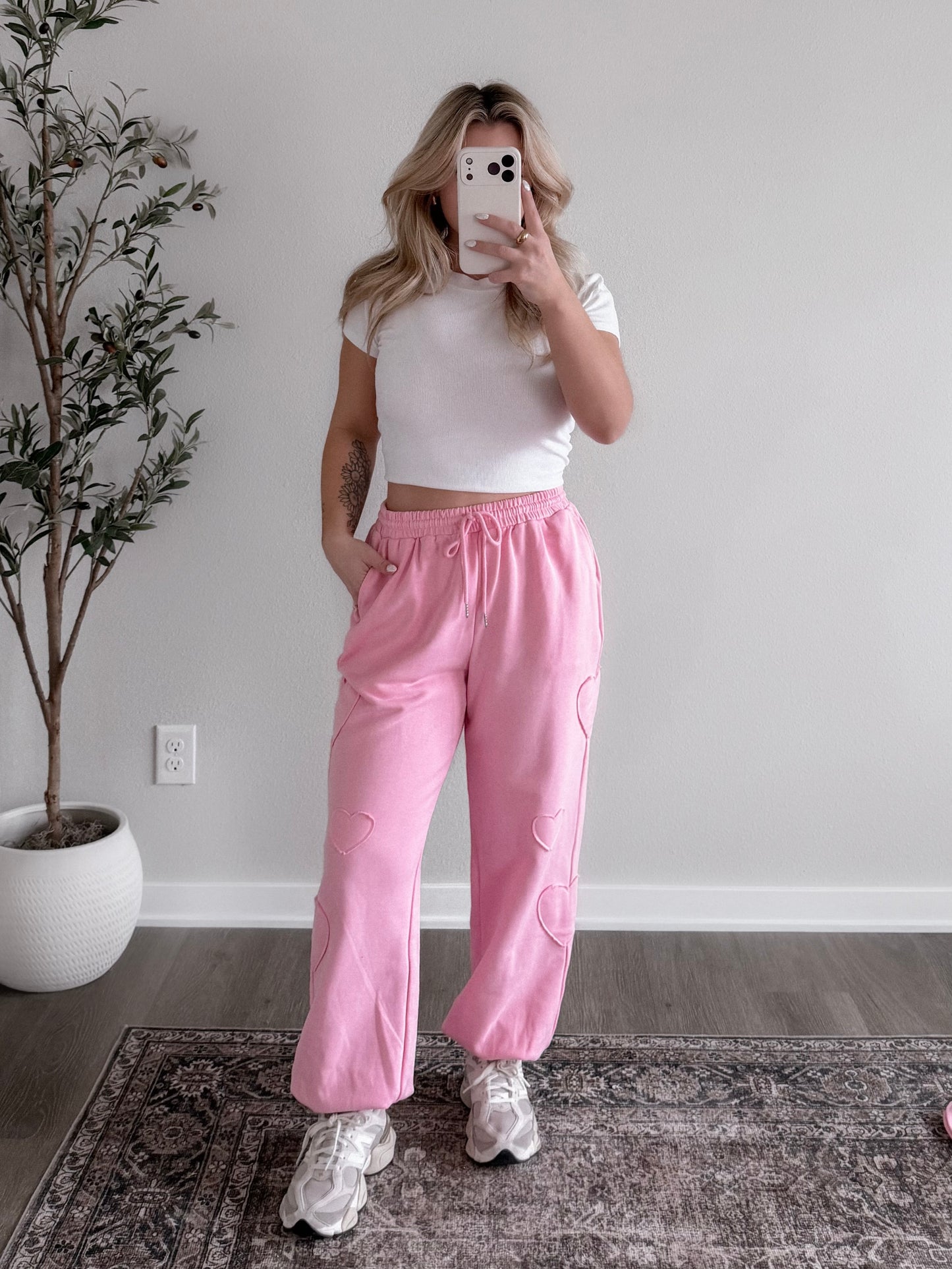 Heart Patch Lounge Set