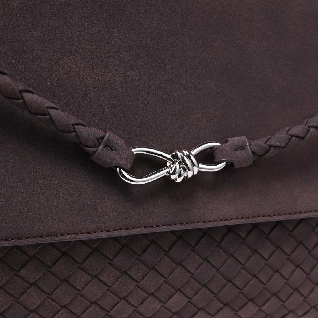 Sinclair Woven Satchel Bag