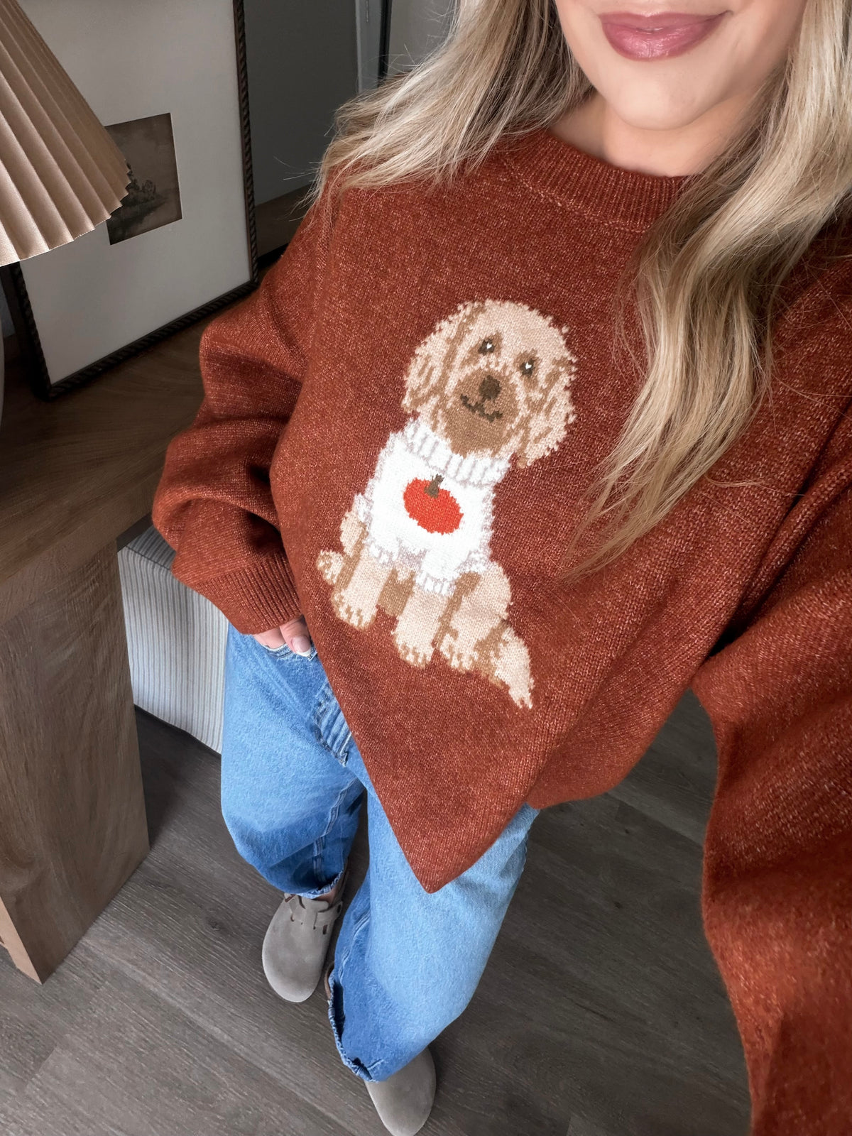 Pumpkin Spice Pup Sweater