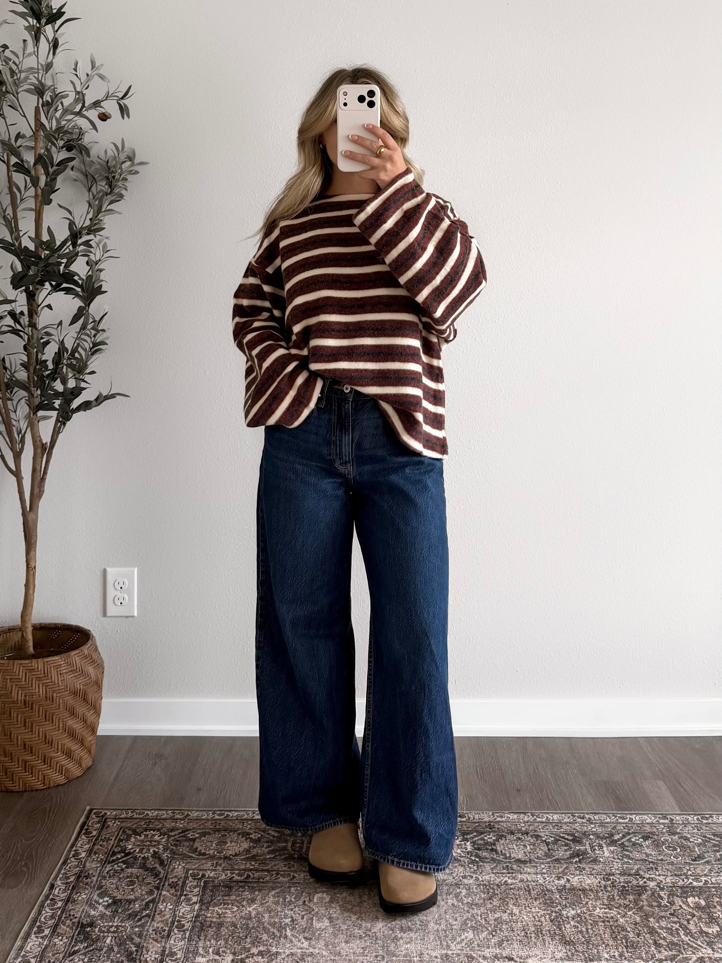 Throwback Stripe Knit Top