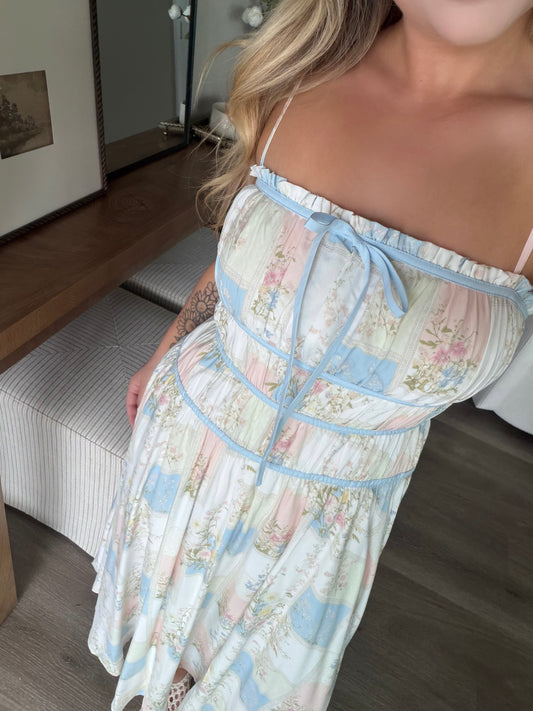 European Countryside Maxi Dress