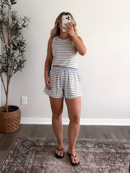 Downtime Striped Lounge Set