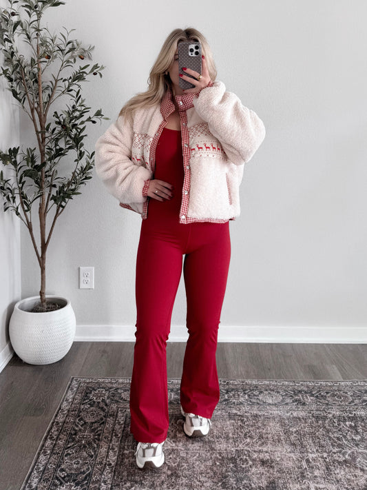 Reindeer Ridge Sherpa Puffer Final Sale