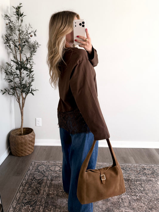 Brownie Points Lace Long Sleeve