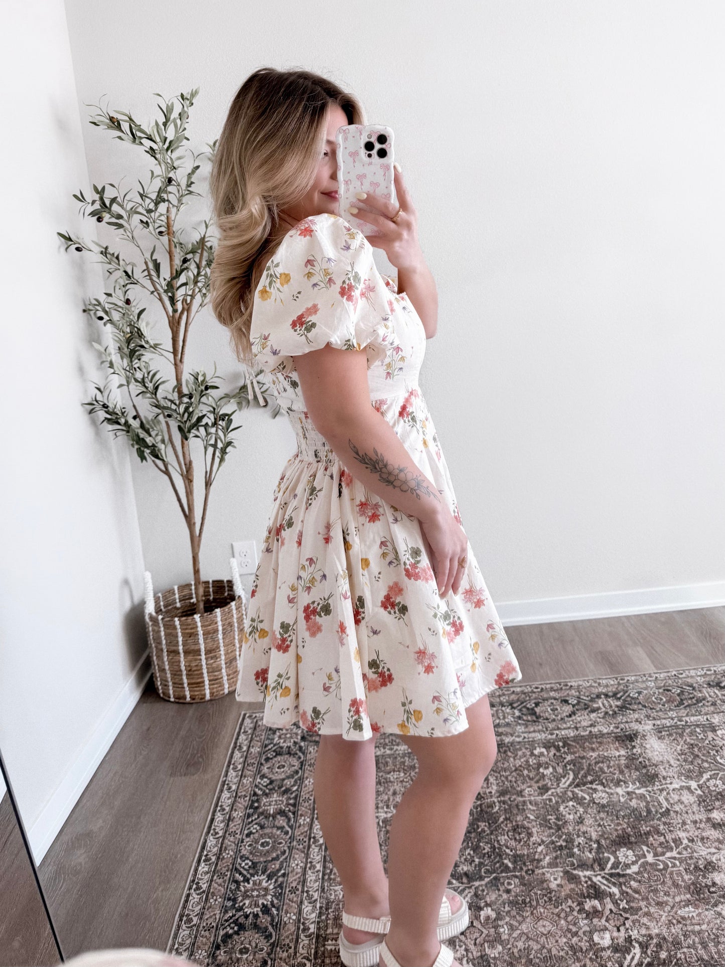 Napa Valley Floral Dress
