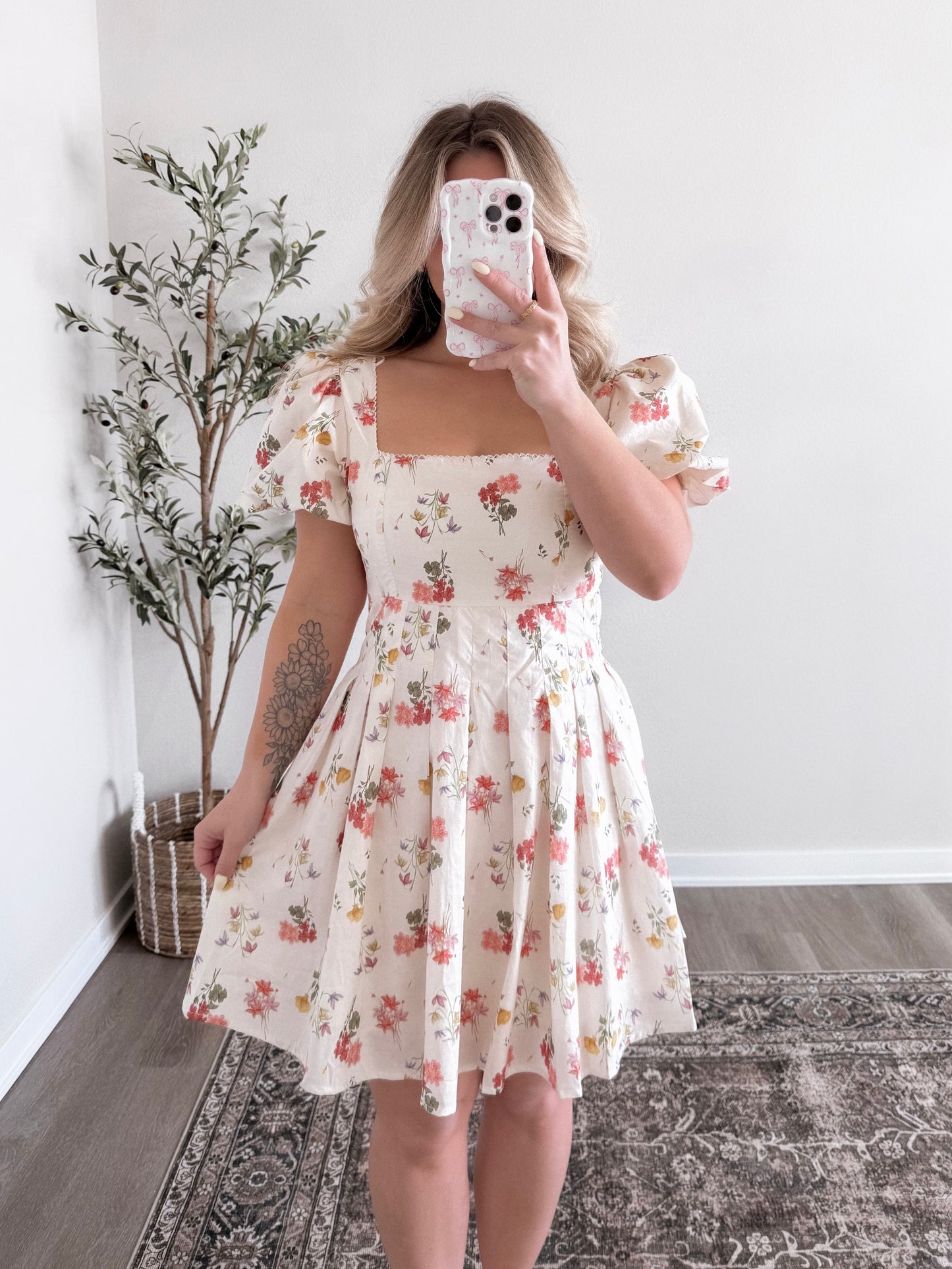 Napa Valley Floral Dress