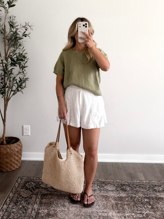 Staying True Knit Sweater / Meadow