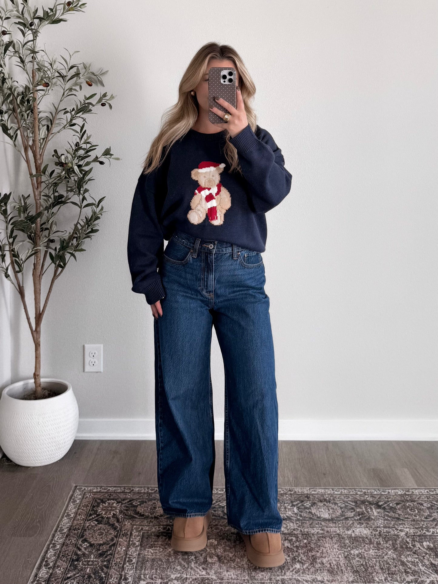 Christmas Cub Knit Sweater