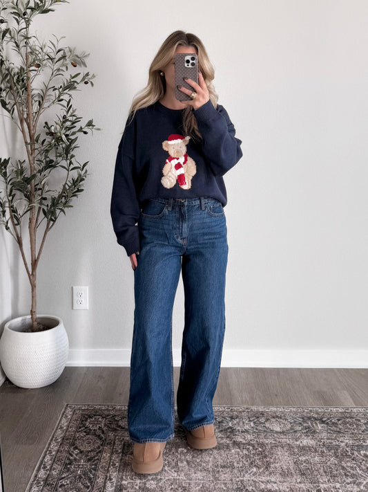 Christmas Cub Knit Sweater