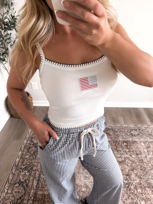 American Varsity Flag Tank
