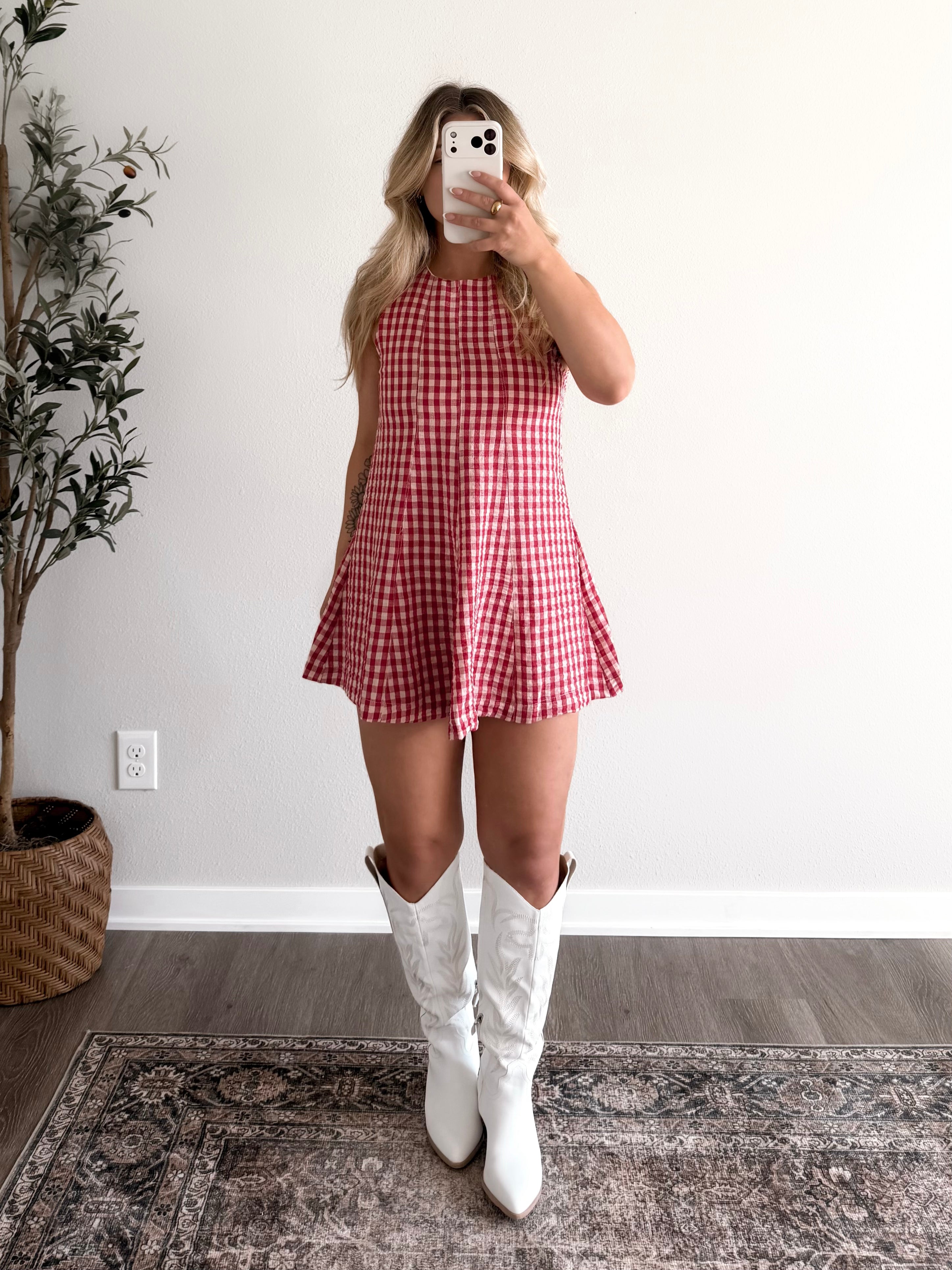 Cherry Cola Gingham Romper – Wrenleigh Anns Boutique