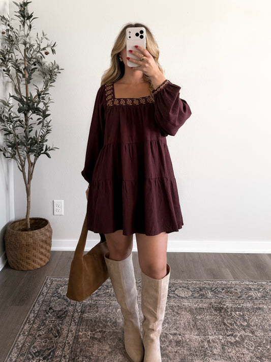 Reserve Embroidered Dress