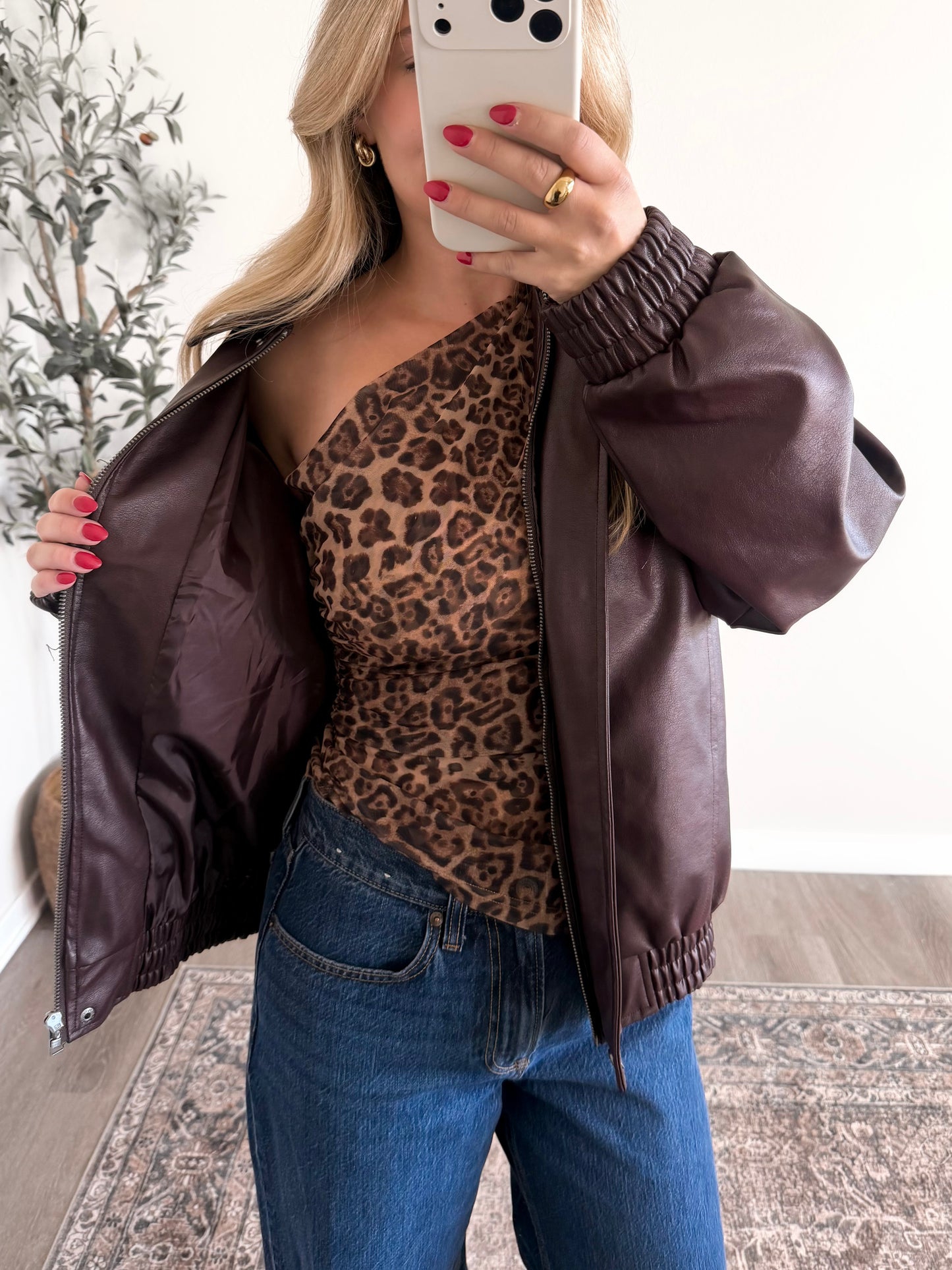 Date Night Leather Jacket