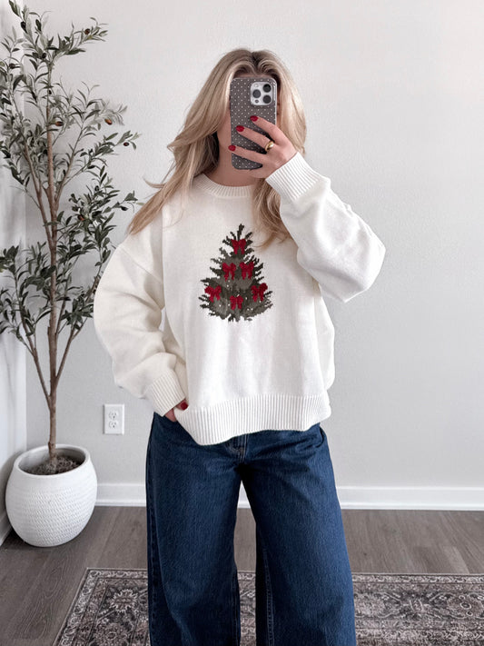 Christmas Tree Knit Sweater