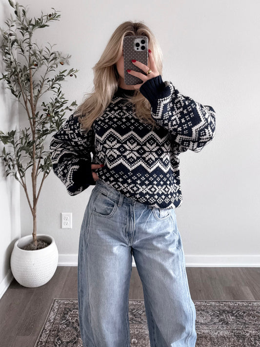 Northern Winter Knit Sweater