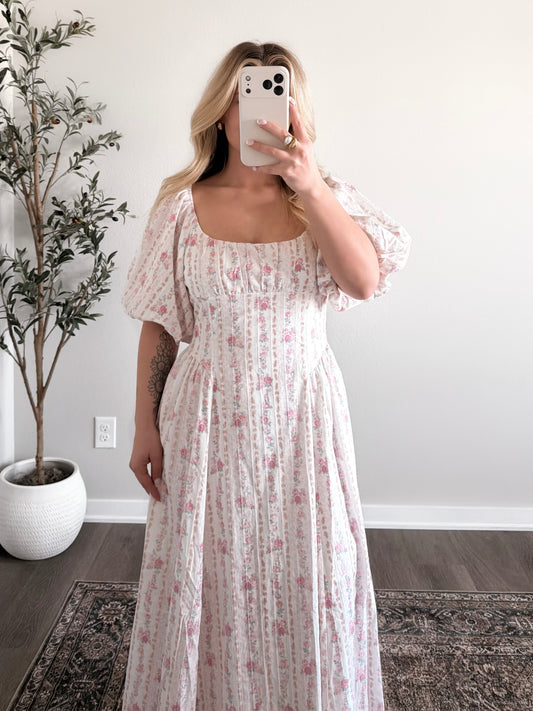 Blossom Hill Floral Midi Dress