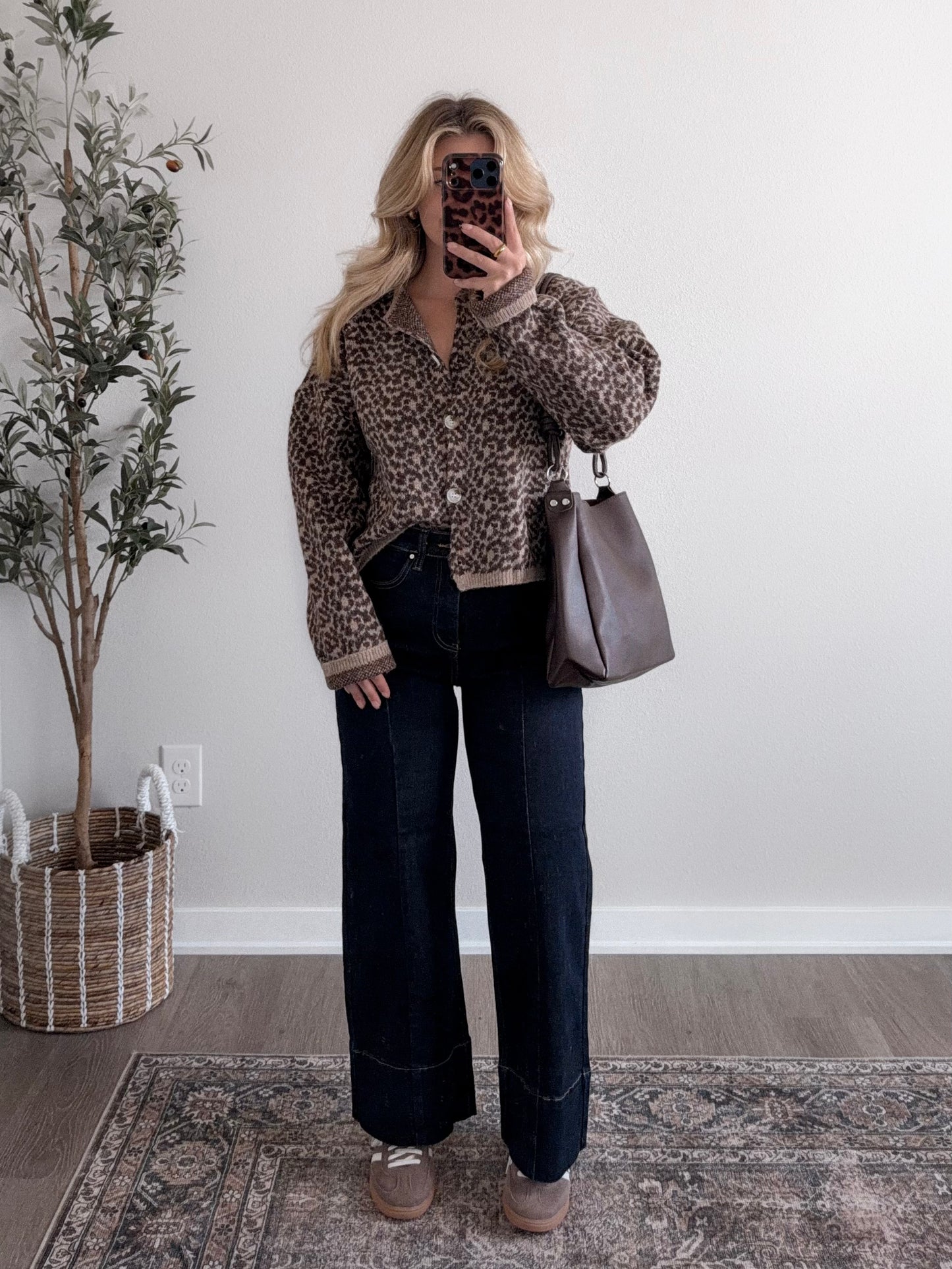 Wild At Heart Leopard Cardigan