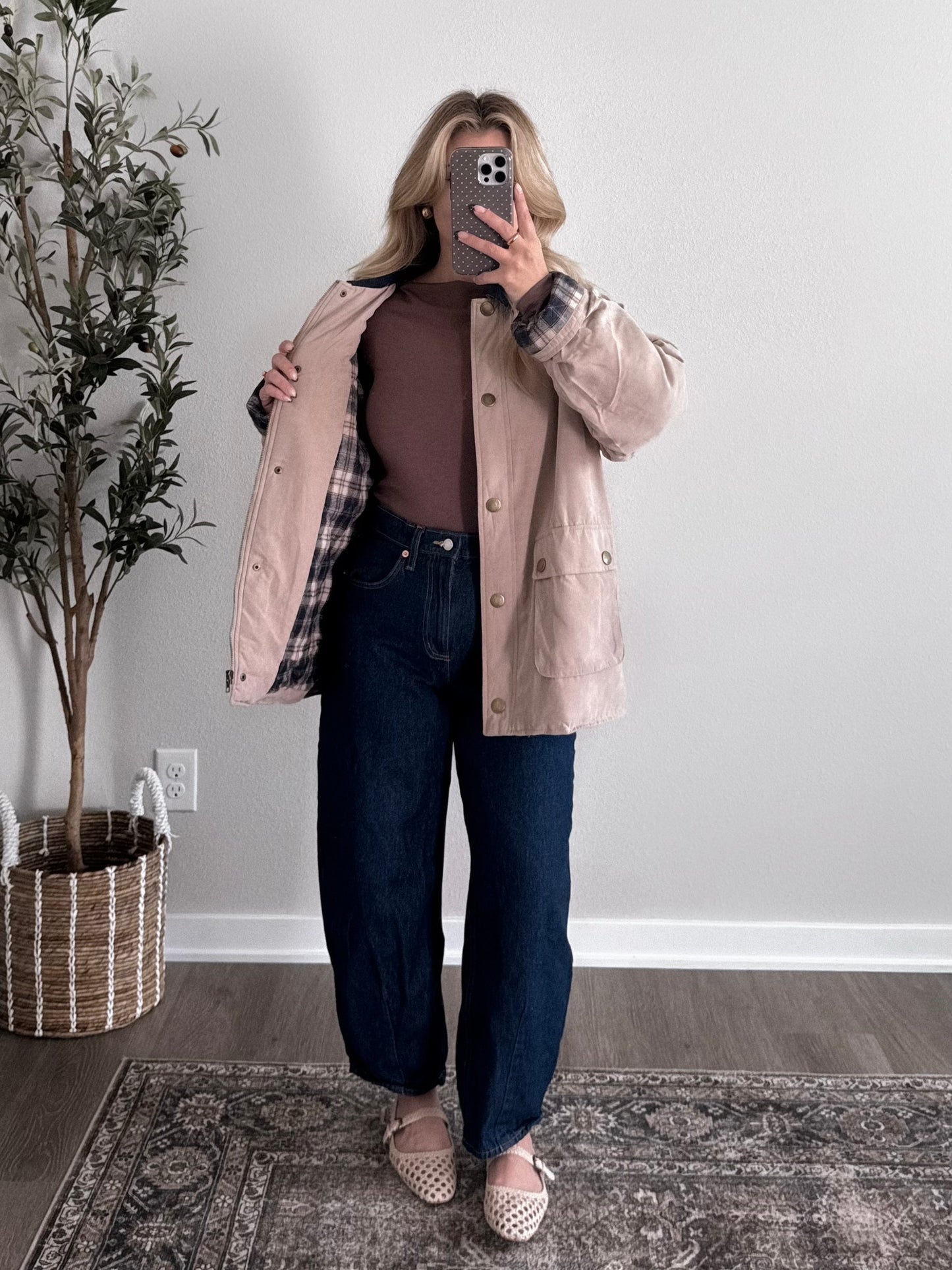 Stars Hollow Collared Barn Jacket