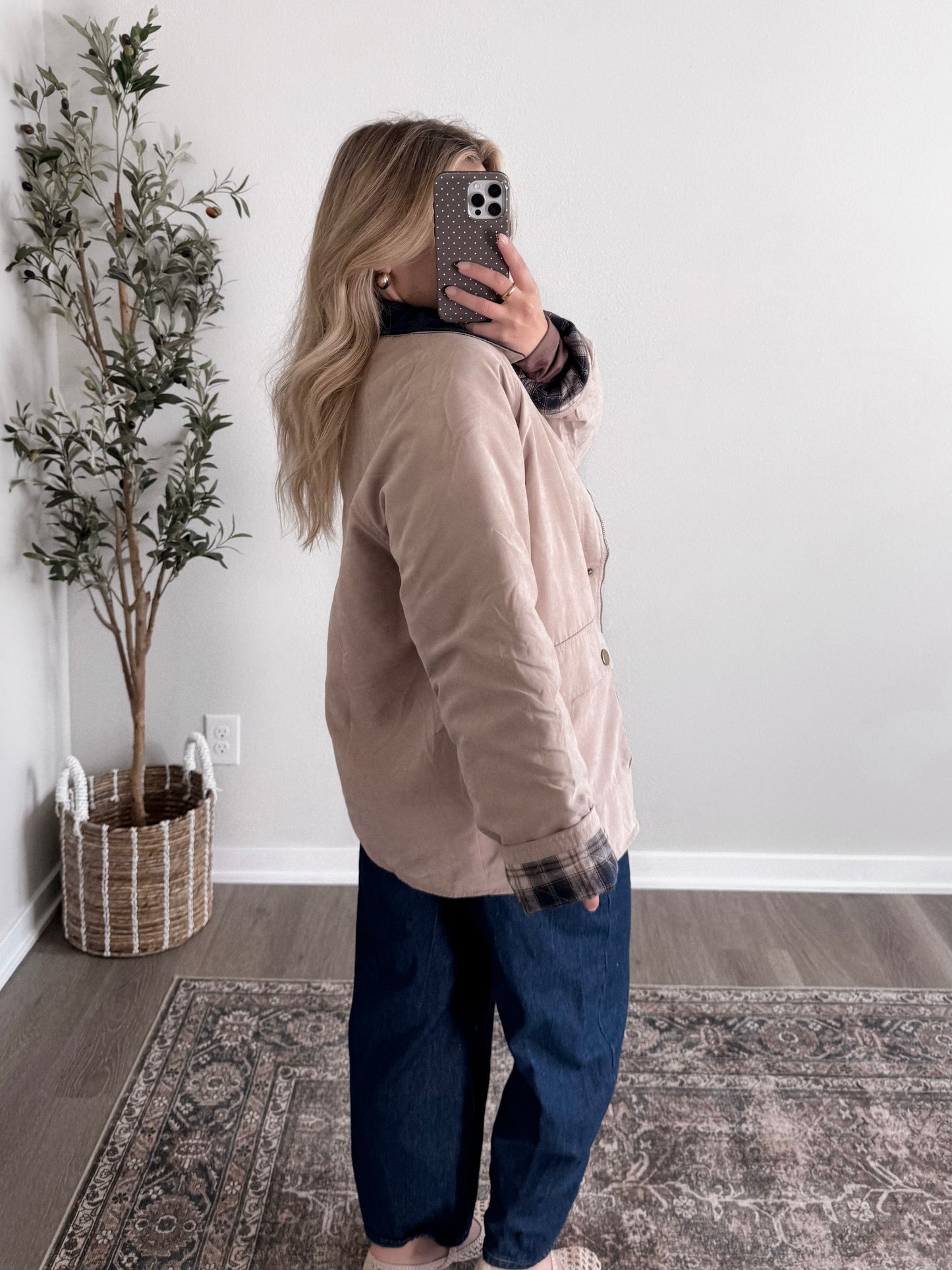 Stars Hollow Collared Barn Jacket