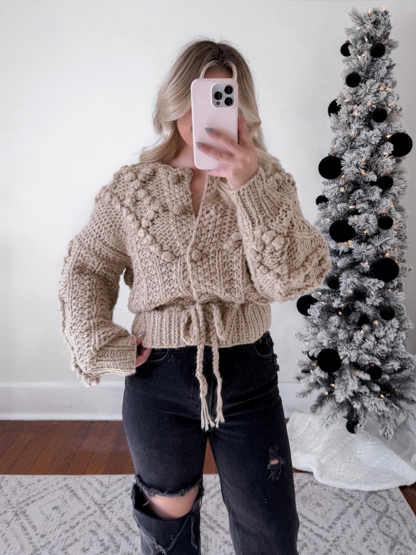 Nana Chunky Knit Sweater Final Sale