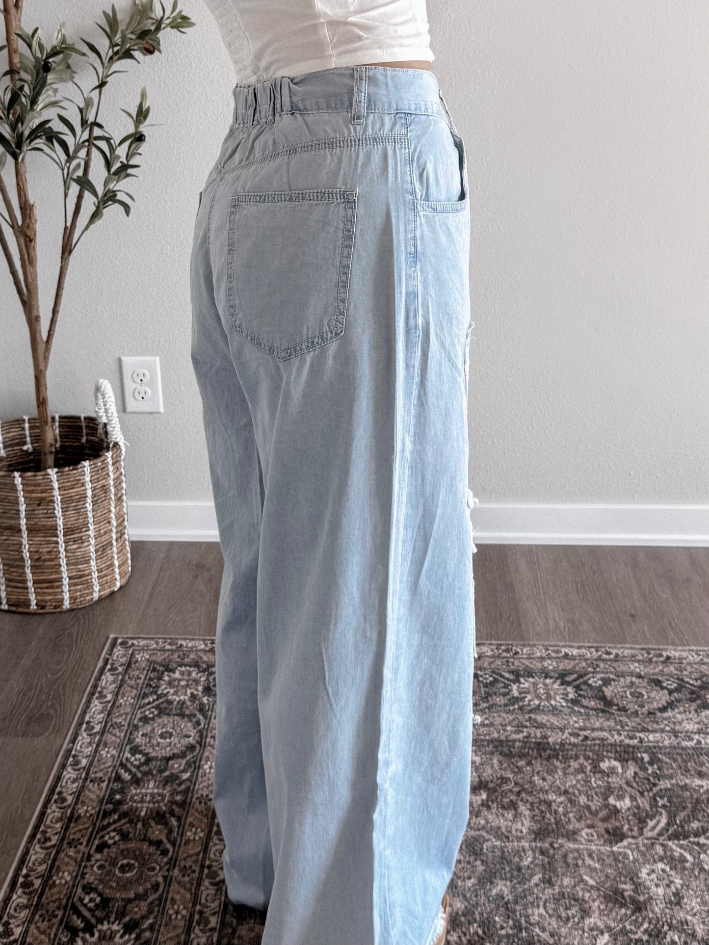 Groovy Girl Slouchy Denim Pant (Tall Friendly)