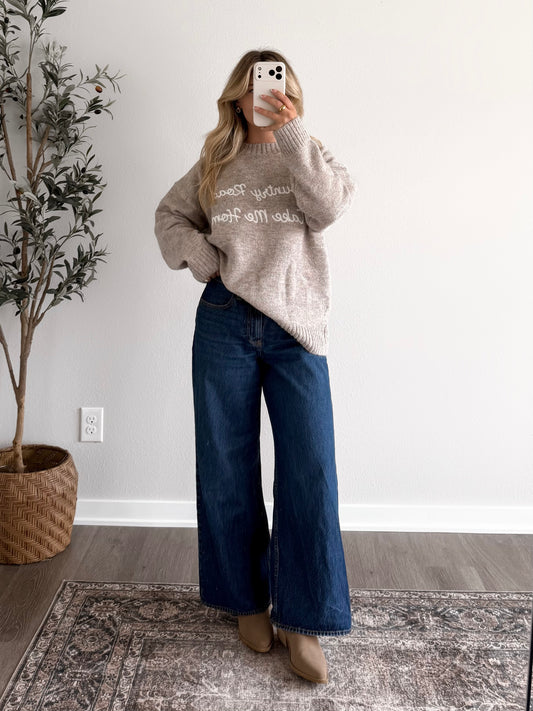 Country Roads Knit Sweater (Final Sale)
