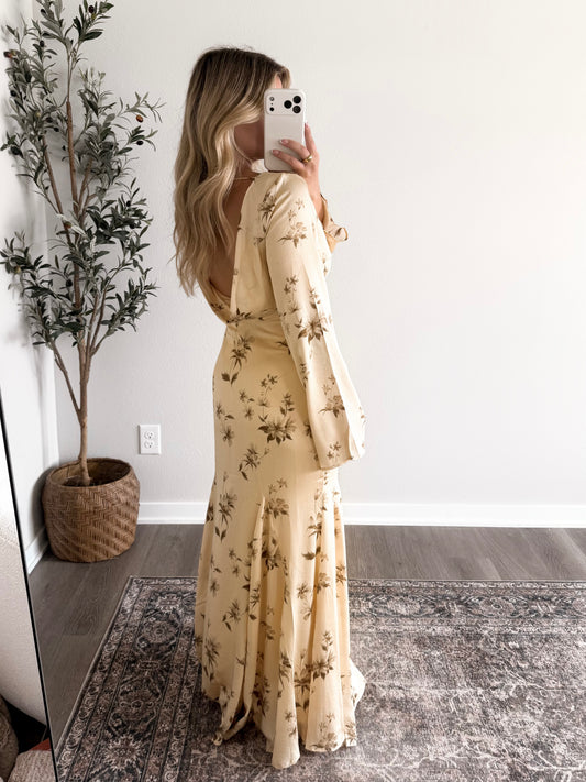 Somewhere In September Maxi Dress