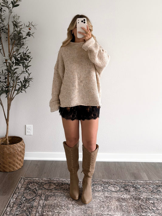 Sweater Weather Chunky Knit Sweater
