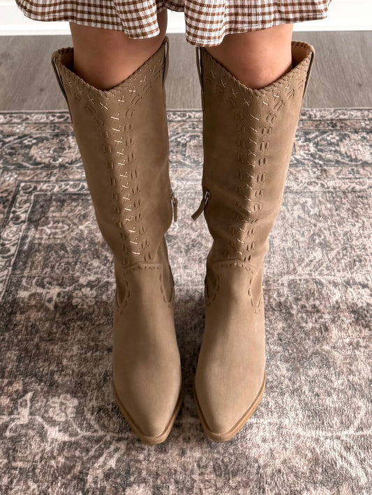 Lainey Tall Western Boot
