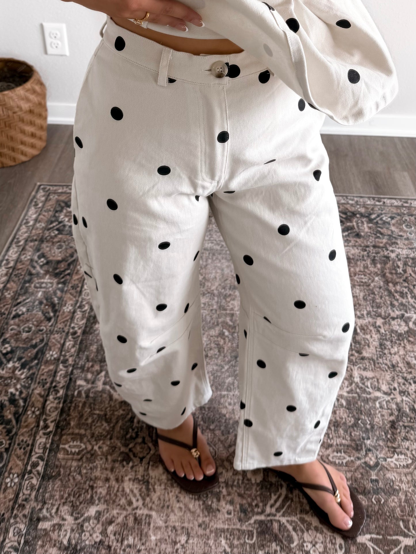 Bistro Babe Dotted Barrel Set