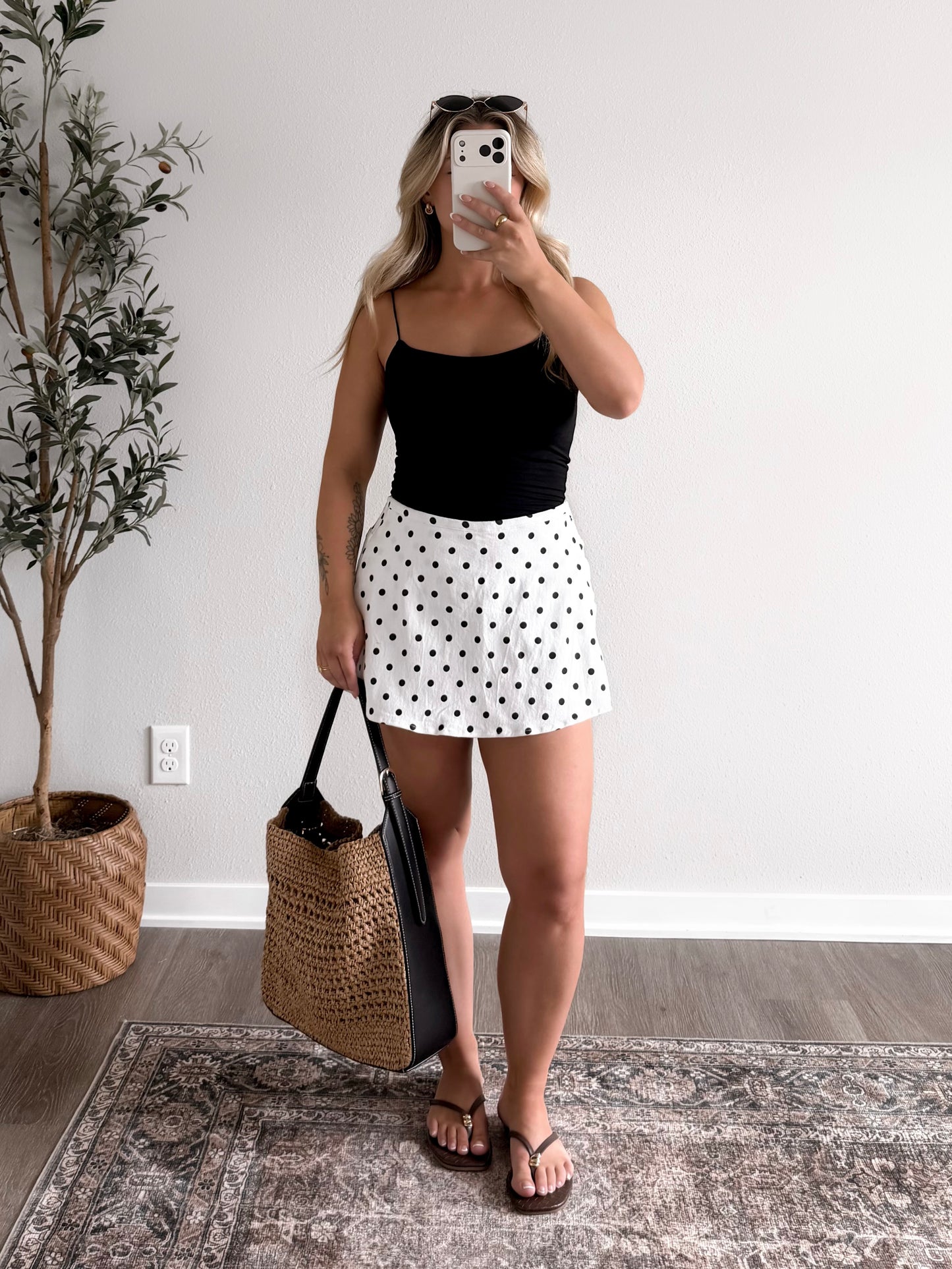 Corner Café Dot Skort