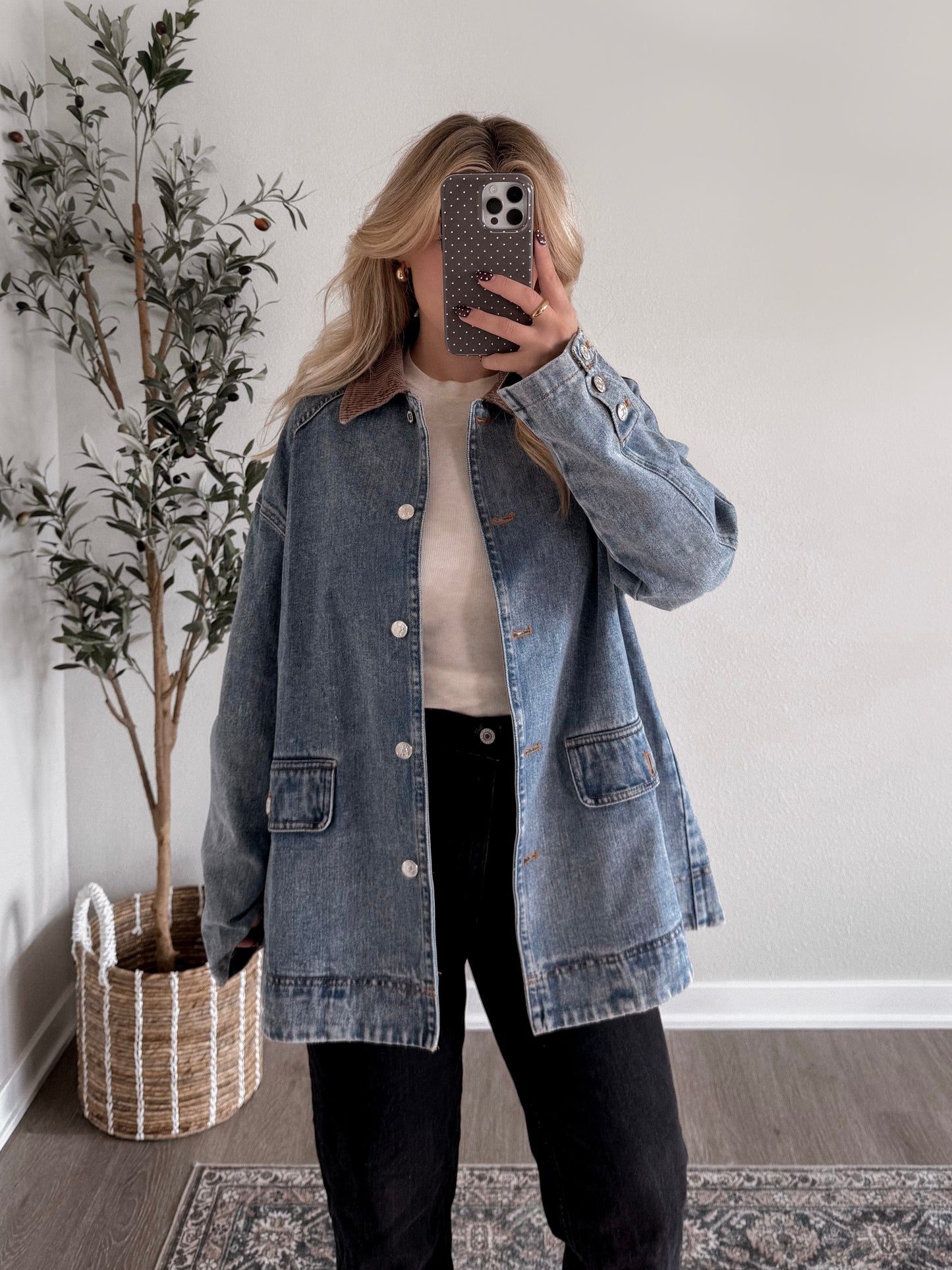 Ridge Corduroy Collared Barn Jacket (Restocking Mid-November)