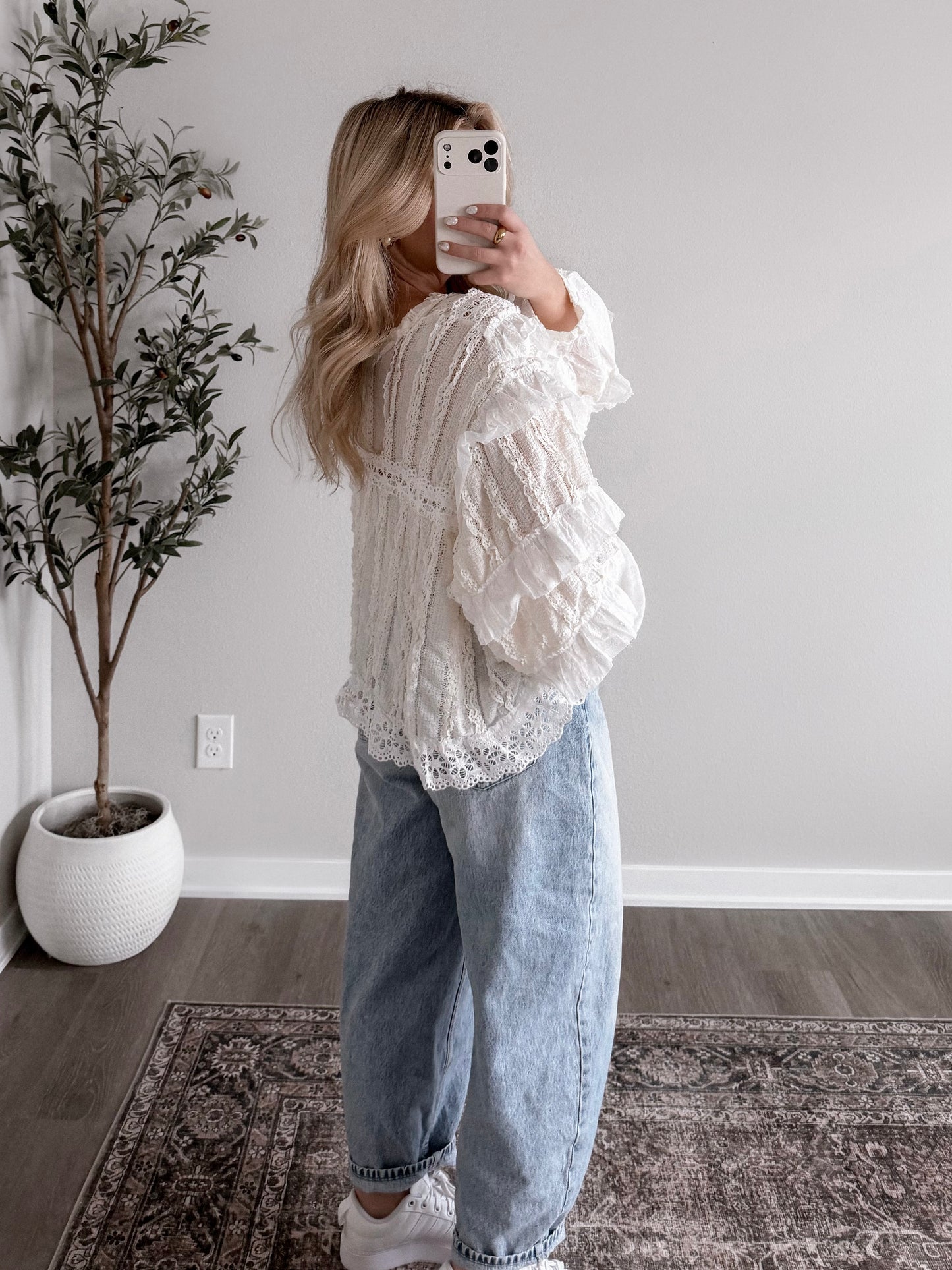 Sweet Devotion Eyelet Top (Restocking Early March)