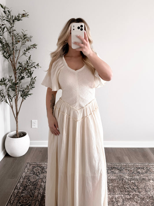 Faylynn Drop Waist Maxi Dress