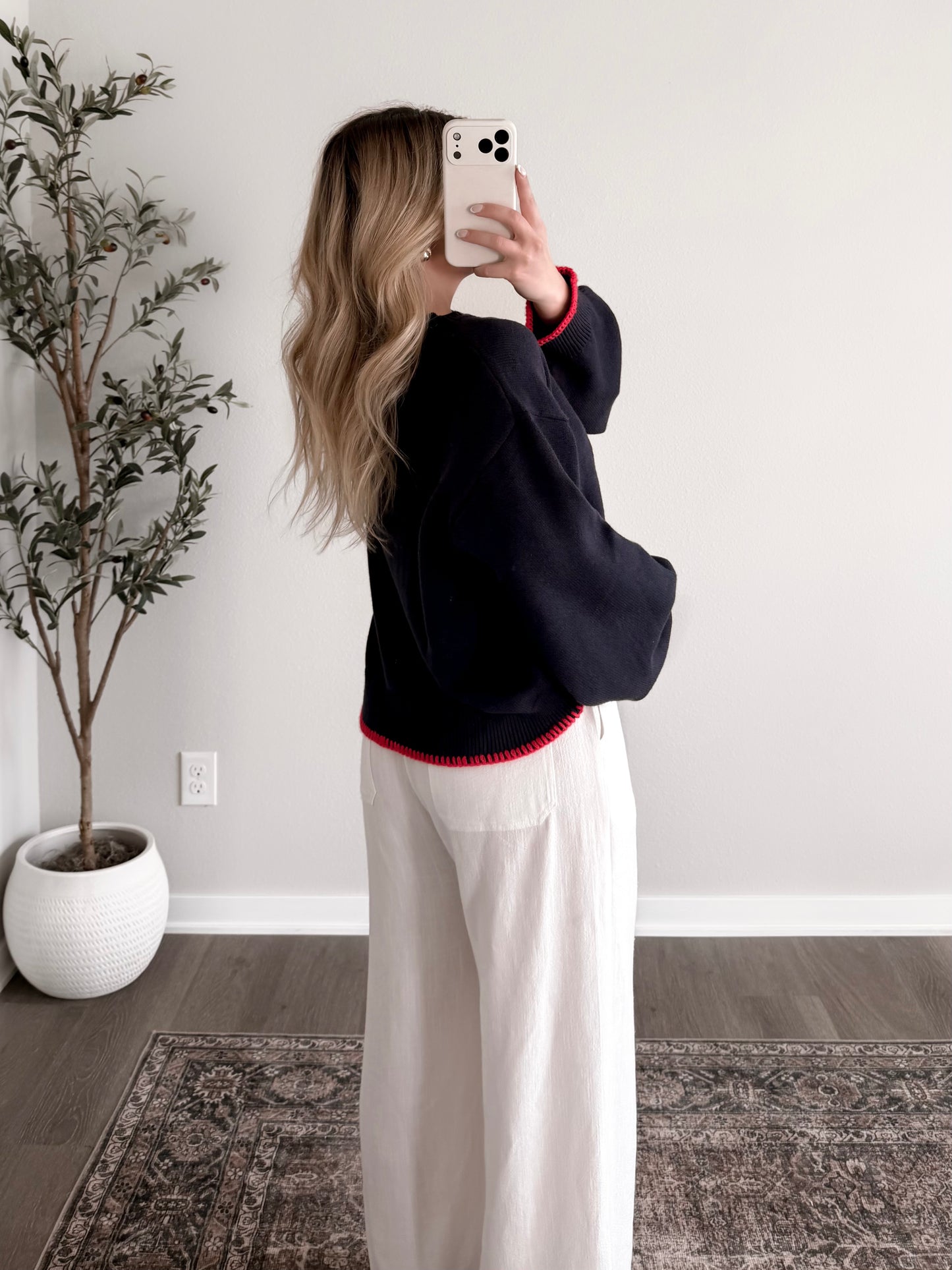 Frank Dachshund Knit Sweater