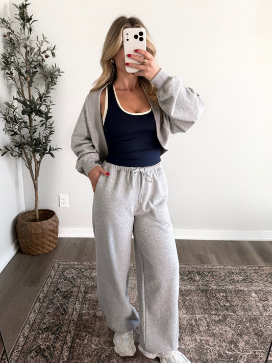 Playlist Sweatpant & Shrug Set