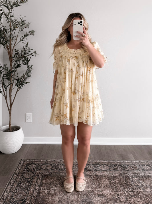 Wild Daisy Lane Floral Dress