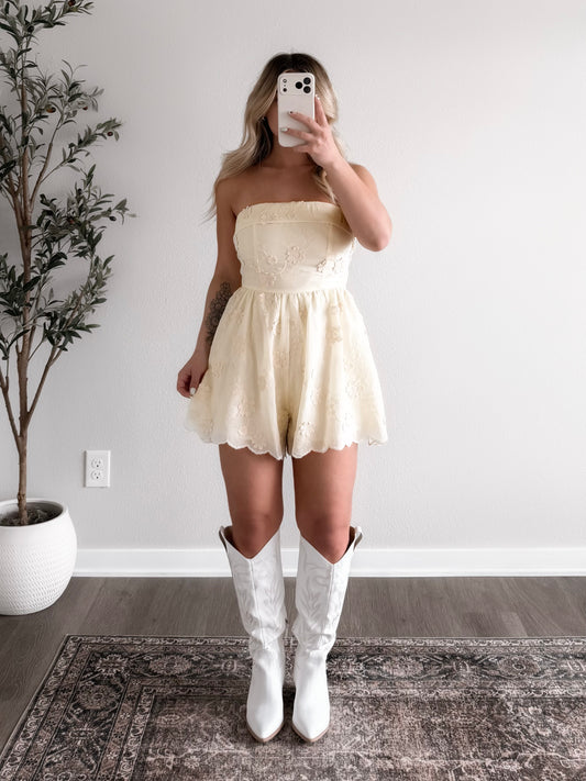 Butterbelle Floral Romper