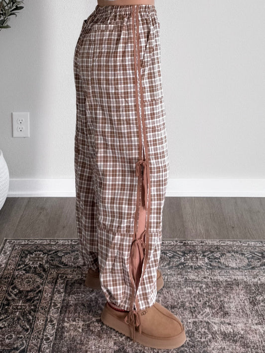 Out Of Range Plaid Pant