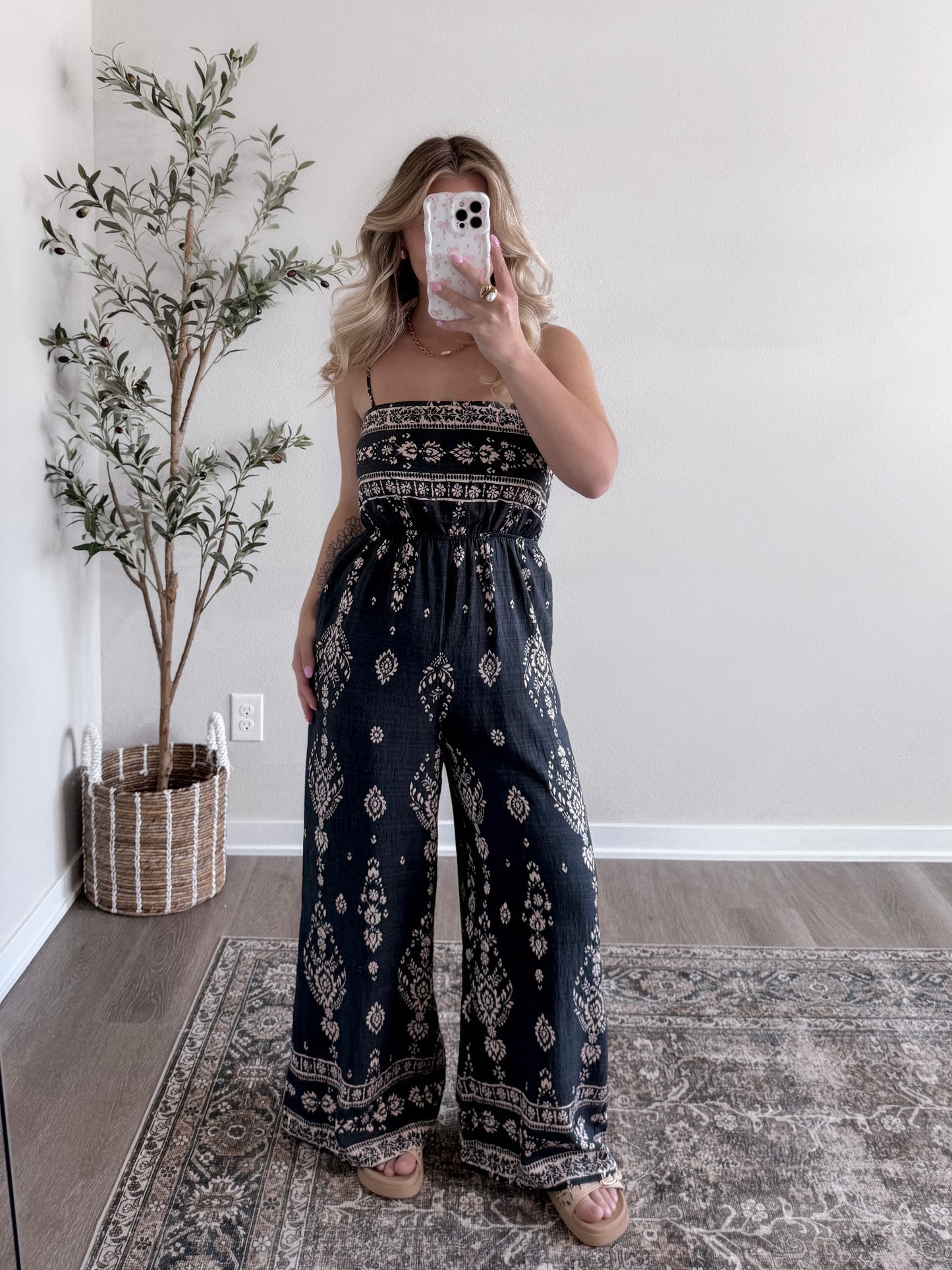 Neutrals Only Boho Jumpsuit
