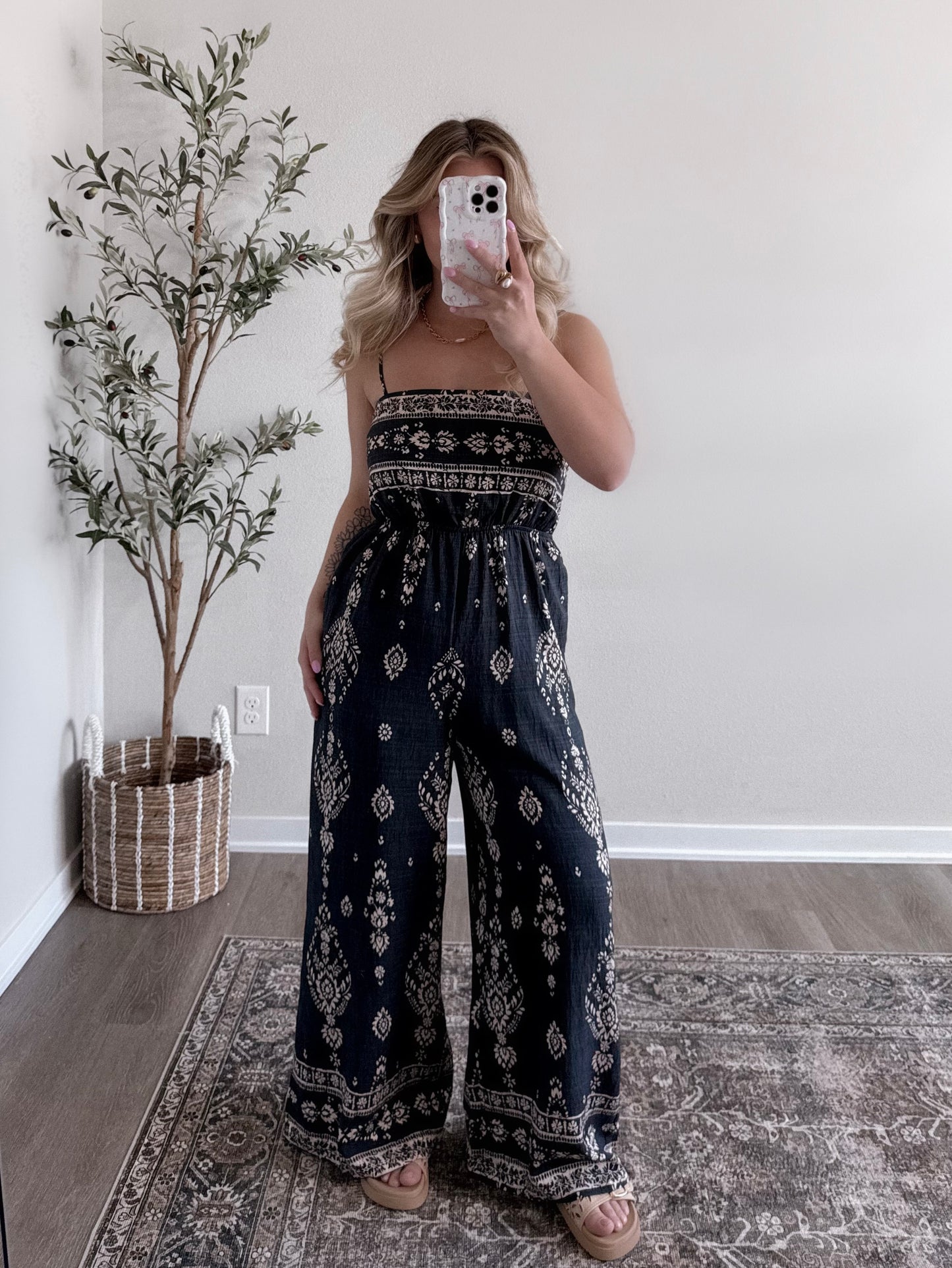 Neutrals Only Boho Jumpsuit