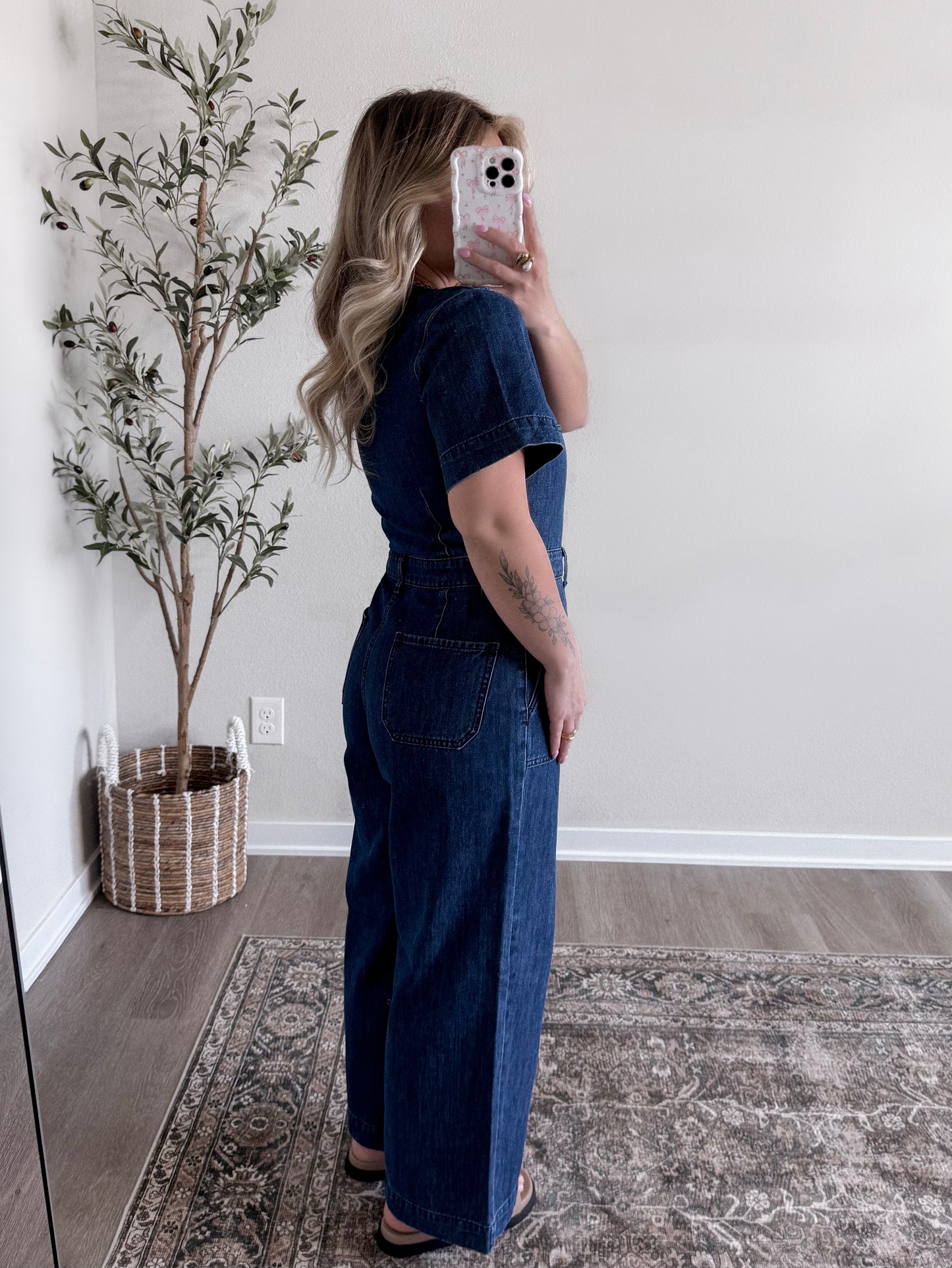 Rogue Denim Jumpsuit / Dark Wash