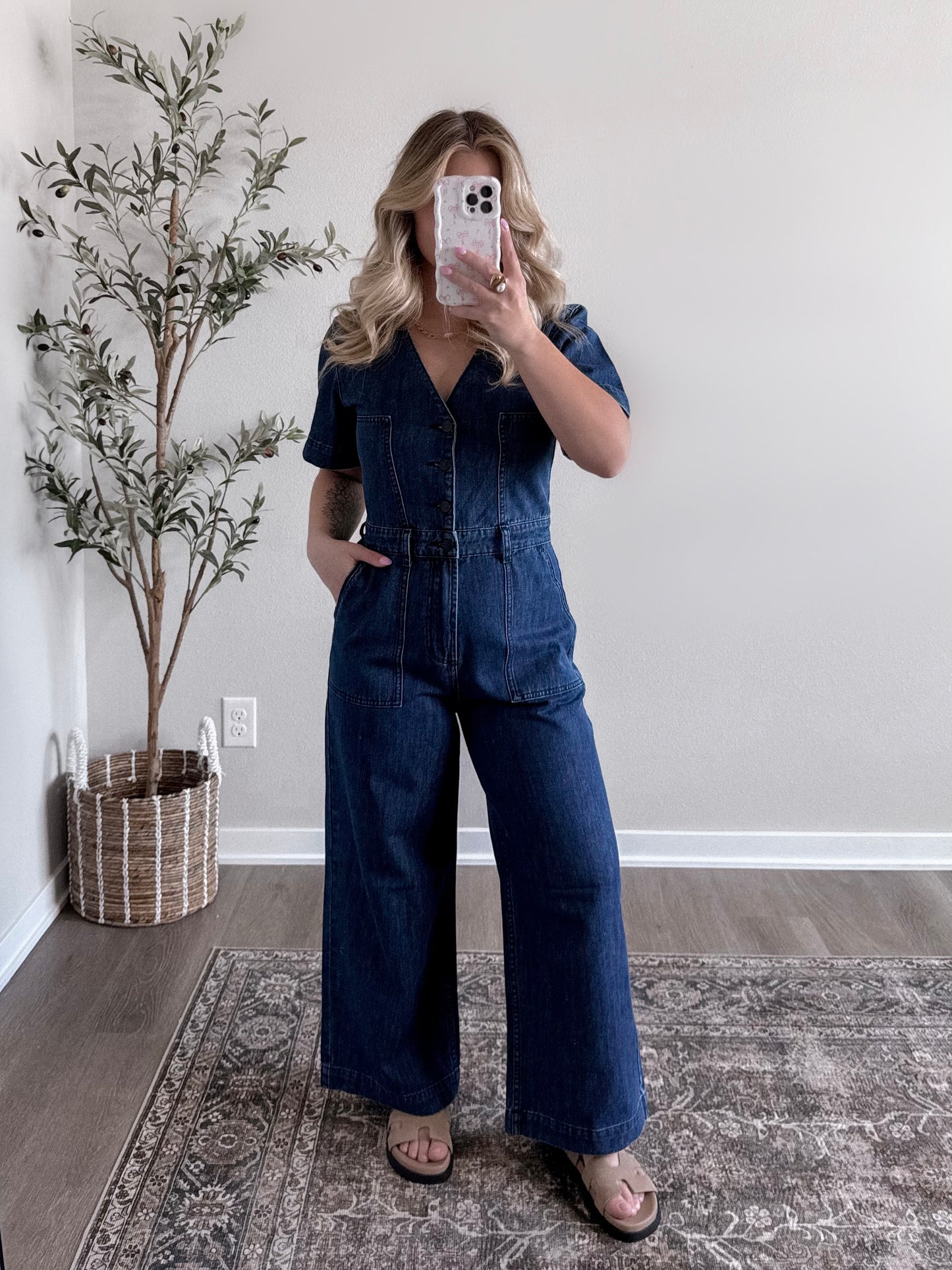 Rogue Denim Jumpsuit / Dark Wash