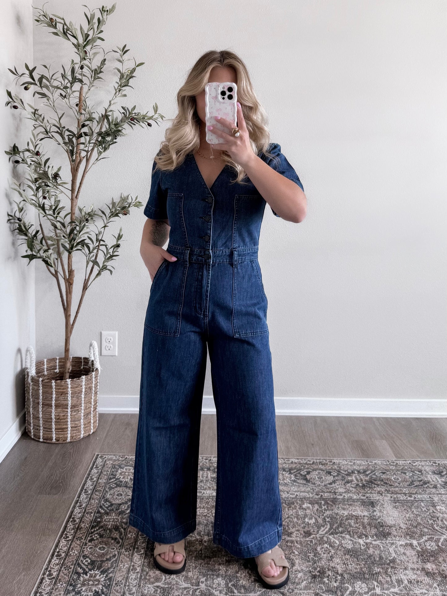 Rogue Denim Jumpsuit / Dark Wash