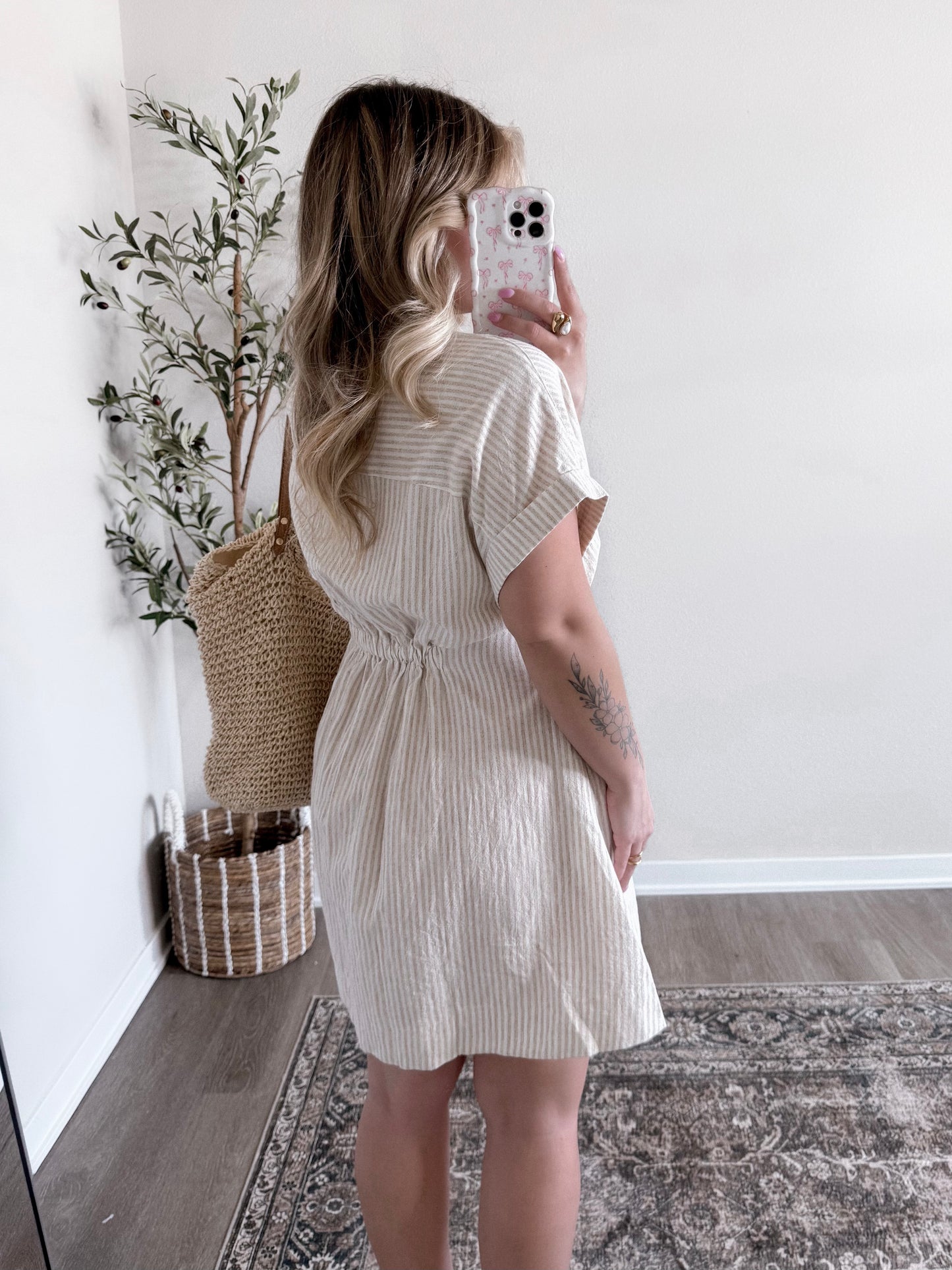Brunch At The Beach Striped Dress (est ship by 4.23)