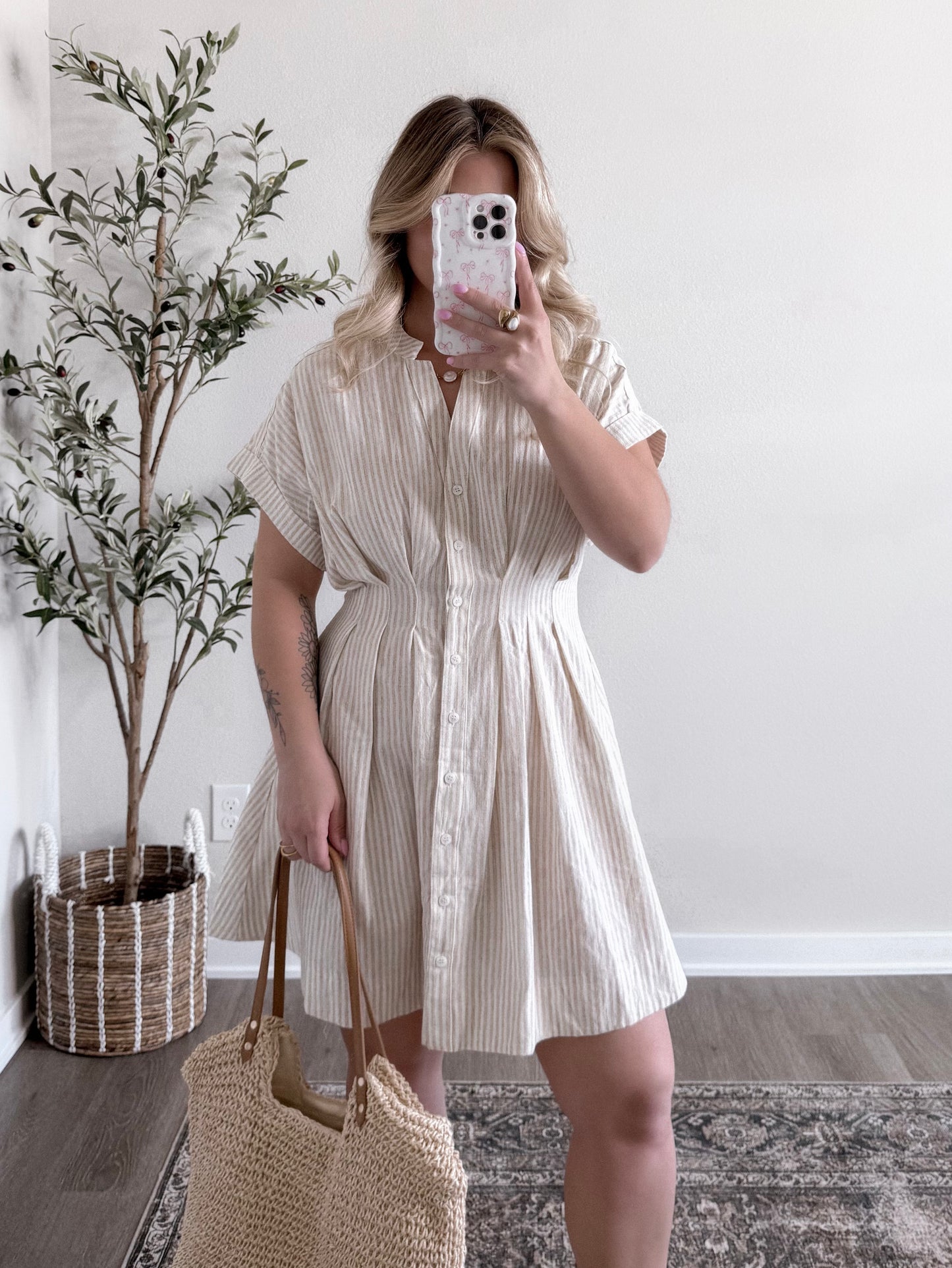 Brunch At The Beach Striped Dress (est ship by 4.23)