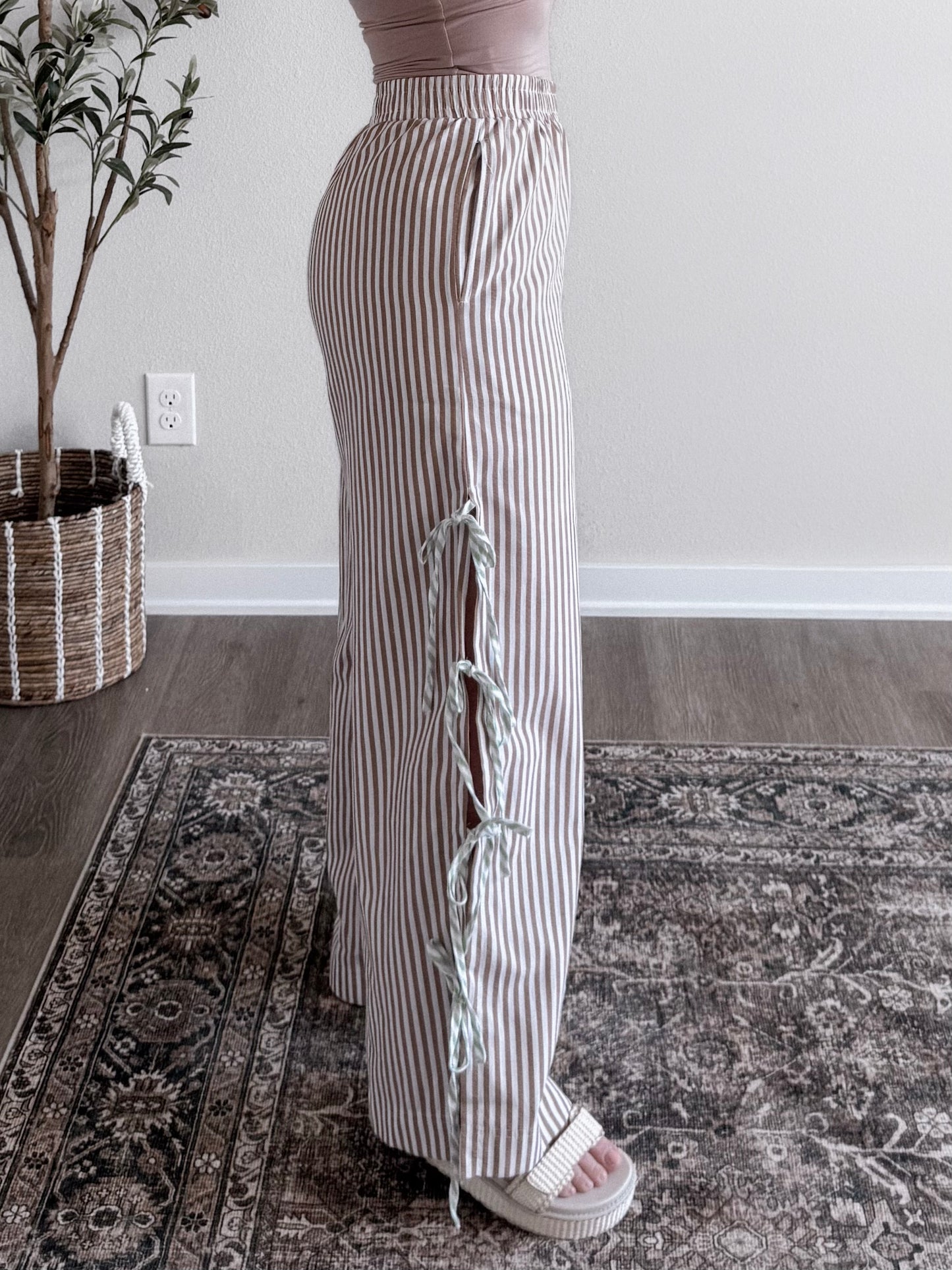 Fun In The Sun Striped Pant
