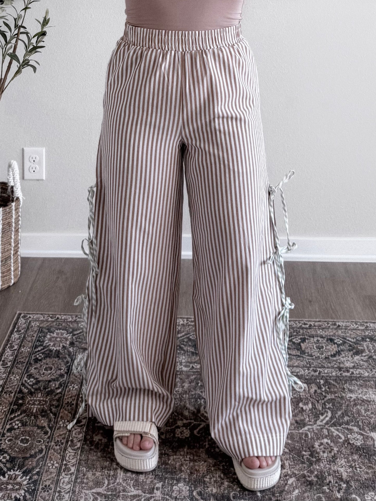 Fun In The Sun Striped Pant