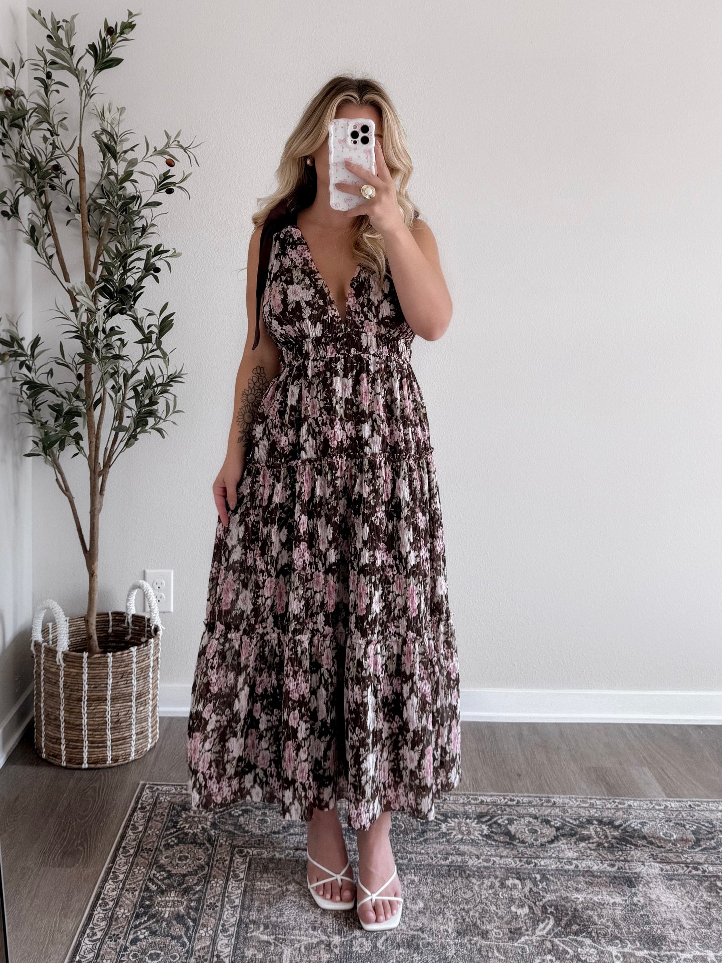 Juliette Floral Midi Dress